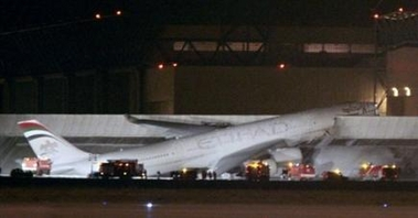 Etihad A340 in incident at Toulouse, France