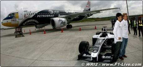 AirAsia WilliamsF1 livery Airbus A320 - by F1live.com